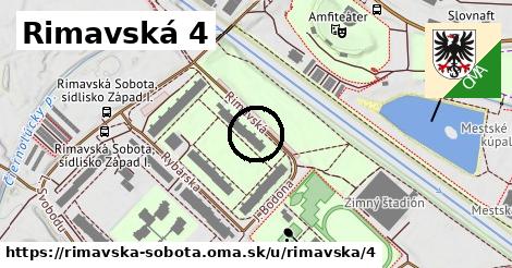 Rimavská 4, Rimavská Sobota