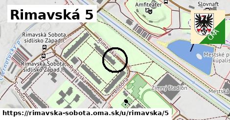 Rimavská 5, Rimavská Sobota