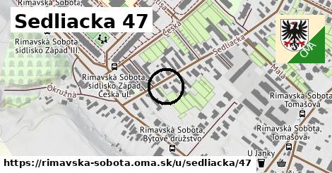 Sedliacka 47, Rimavská Sobota