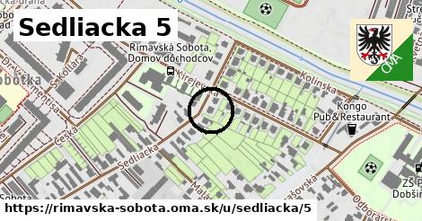 Sedliacka 5, Rimavská Sobota