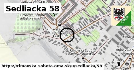 Sedliacka 58, Rimavská Sobota