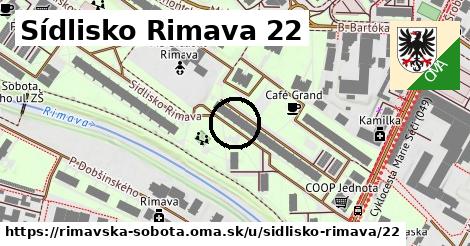 Sídlisko Rimava 22, Rimavská Sobota