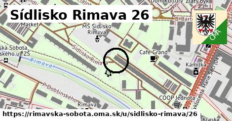 Sídlisko Rimava 26, Rimavská Sobota