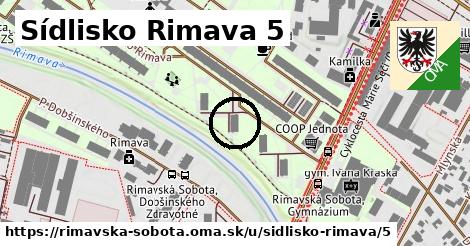 Sídlisko Rimava 5, Rimavská Sobota