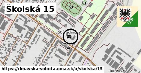 Školská 15, Rimavská Sobota