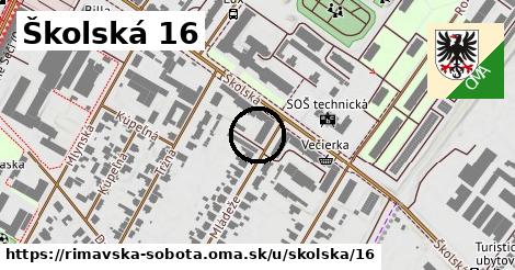 Školská 16, Rimavská Sobota