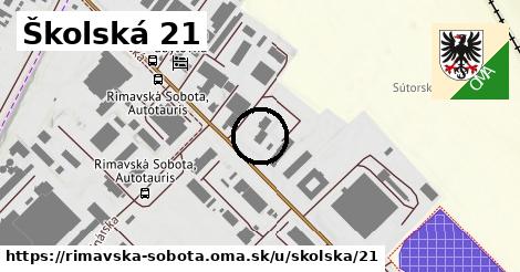 Školská 21, Rimavská Sobota