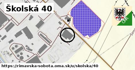 Školská 40, Rimavská Sobota