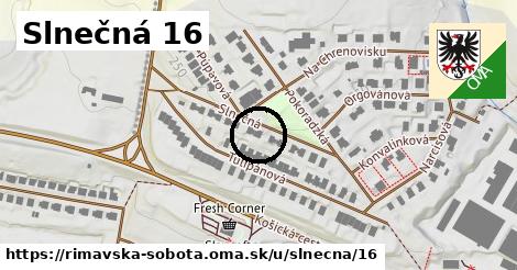 Slnečná 16, Rimavská Sobota