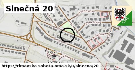 Slnečná 20, Rimavská Sobota