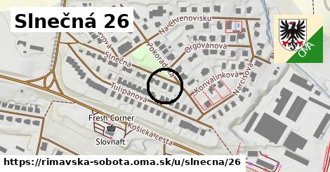 Slnečná 26, Rimavská Sobota