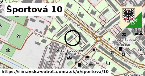 Športová 10, Rimavská Sobota