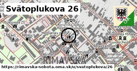 Svätoplukova 26, Rimavská Sobota