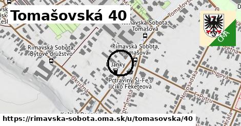 Tomašovská 40, Rimavská Sobota