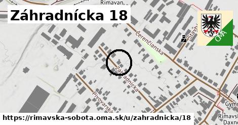 Záhradnícka 18, Rimavská Sobota