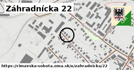 Záhradnícka 22, Rimavská Sobota