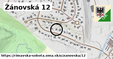 Žánovská 12, Rimavská Sobota