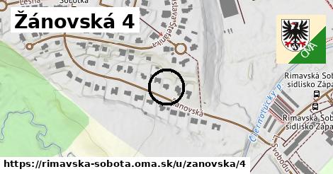 Žánovská 4, Rimavská Sobota