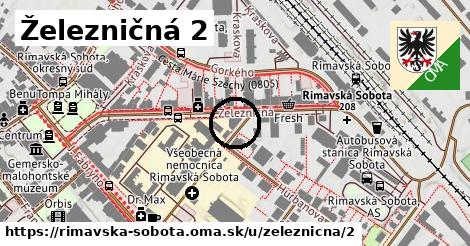 Železničná 2, Rimavská Sobota