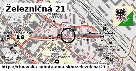 Železničná 21, Rimavská Sobota