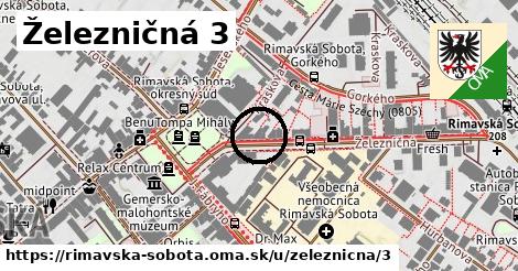 Železničná 3, Rimavská Sobota