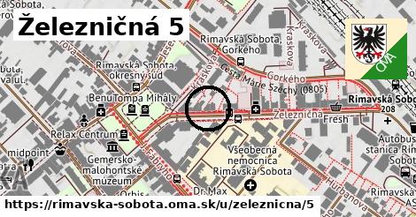 Železničná 5, Rimavská Sobota