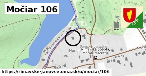 Močiar 106, Rimavské Janovce