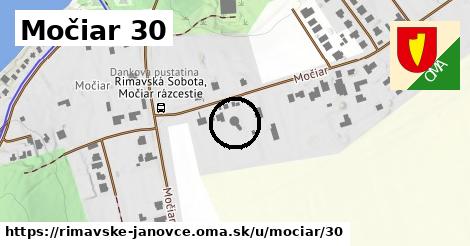 Močiar 30, Rimavské Janovce