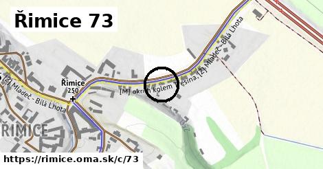 Řimice <span class="supisne">73</span>