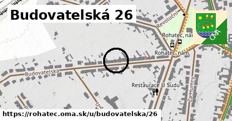 Budovatelská 26, Rohatec