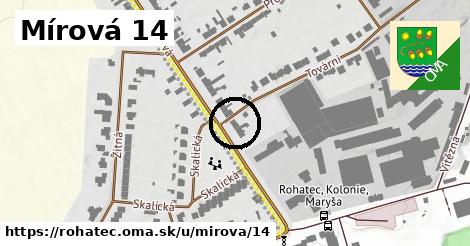 Mírová 14, Rohatec
