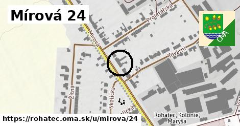 Mírová 24, Rohatec