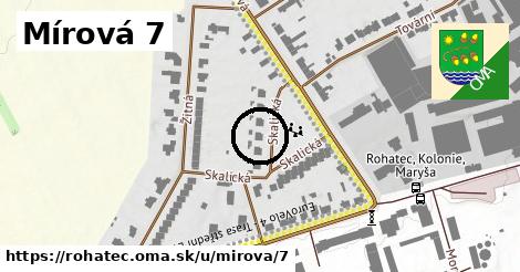 Mírová 7, Rohatec