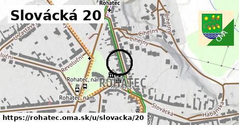 Slovácká 20, Rohatec