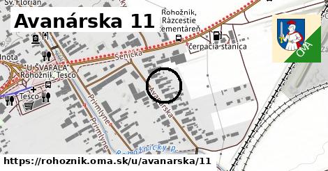 Avanárska 11, Rohožník