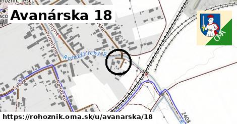 Avanárska 18, Rohožník