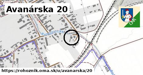 Avanárska 20, Rohožník