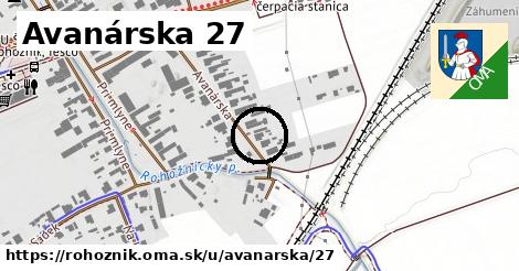 Avanárska 27, Rohožník