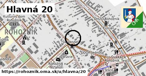 Hlavná 20, Rohožník