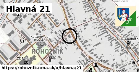 Hlavná 21, Rohožník