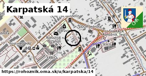 Karpatská 14, Rohožník