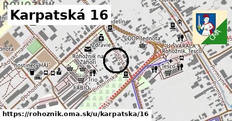 Karpatská 16, Rohožník