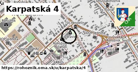 Karpatská 4, Rohožník