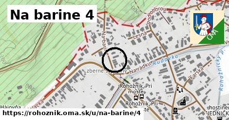 Na barine 4, Rohožník