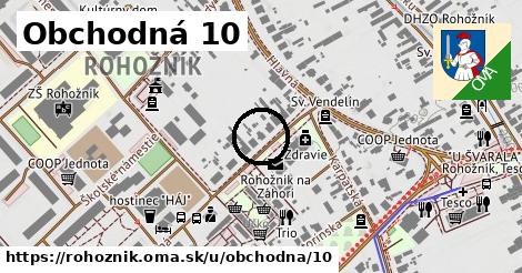 Obchodná 10, Rohožník