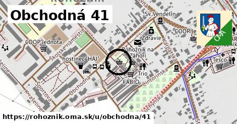 Obchodná 41, Rohožník