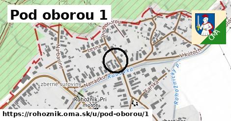 Pod oborou 1, Rohožník