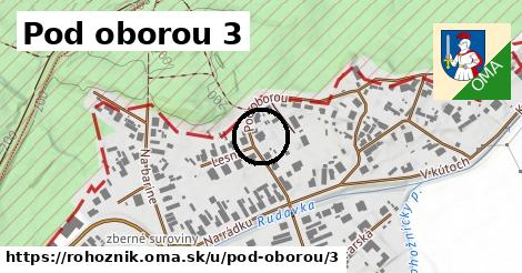 Pod oborou 3, Rohožník
