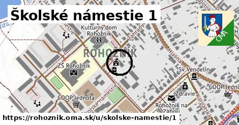 Školské námestie 1, Rohožník