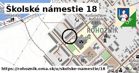 Školské námestie 18, Rohožník